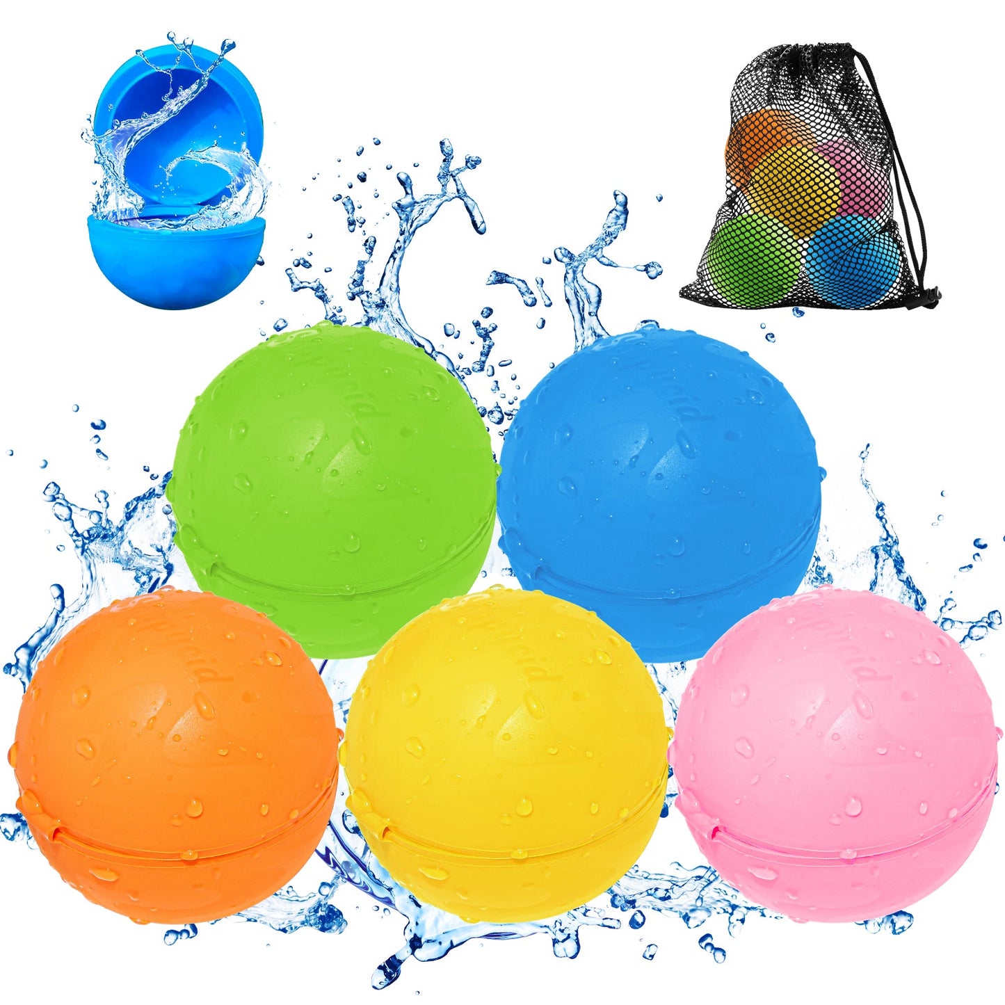 Reusable Splash Balls